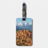 ロージョンフランス旅行 ラゲッジタグ (裏面縦)