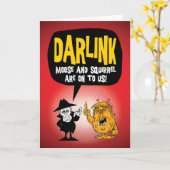 ロージーとムエルウィンクル カード (黄色い花)