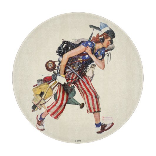 ロージーの救出 カッティングボード (正面)