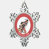 ロージーの救出 スノーフレークピューターオーナメント (右)