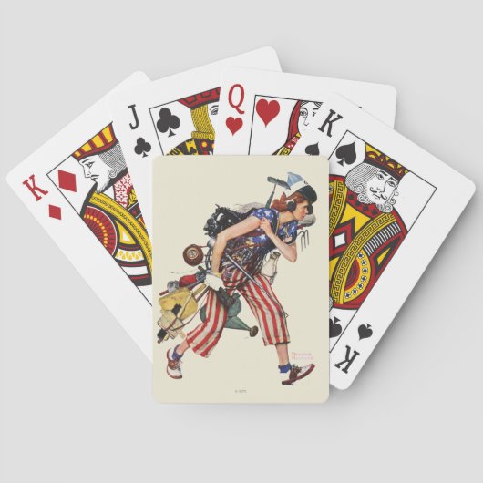 ロージーの救出 トランプ (裏面)