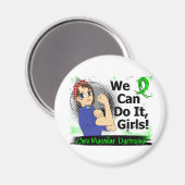 ロージーアニメWCDI筋ジストロフィー マグネット (正面/裏面)