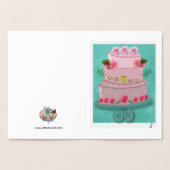 ロージーセレブレーション 箔カード (内部)