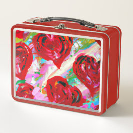 ロージーハート メタルランチボックス