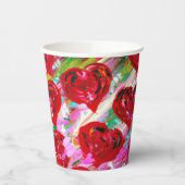 ロージーハート 紙コップ (左)