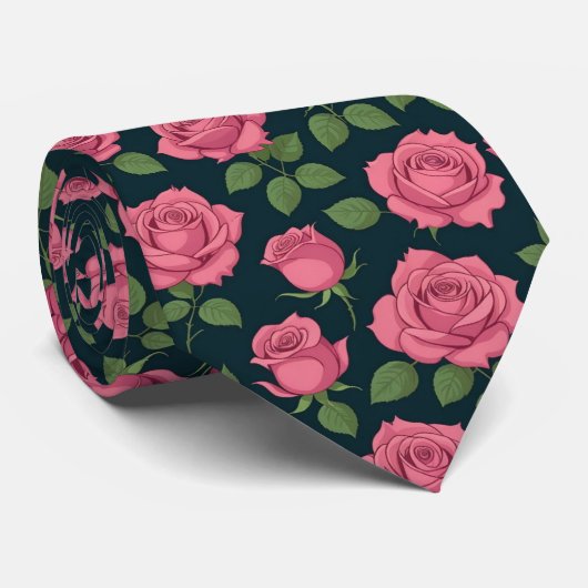 ロージーバラ ネクタイ (ロール)