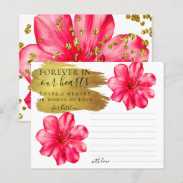 ロージーフローラ共有Aメモリ葬儀カード