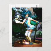 ロージー・エルヴィンファンタジー・アニメ ポストカード (正面/裏面)