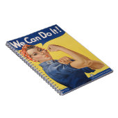 ロージー・ザ・リベター:強い女性 女性のエンパワーメント ノートブック (右側)