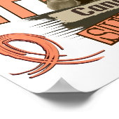 ロージー・セピア私は子宮がん治療をした ポスター (角)