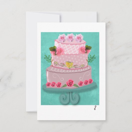 ロージー・セレブレーション 招待状 (正面)