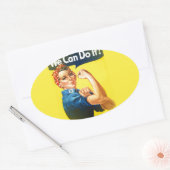 ロージー 楕円形シール (封筒)