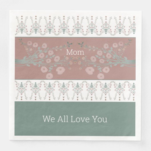 ロージーPInkwithティール（緑がかった色） (正面)