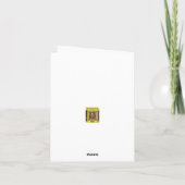 ロースクールの母のデイカード カード (裏面)