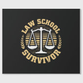 ロースクールの遺族 ラッピングペーパー (フラット)