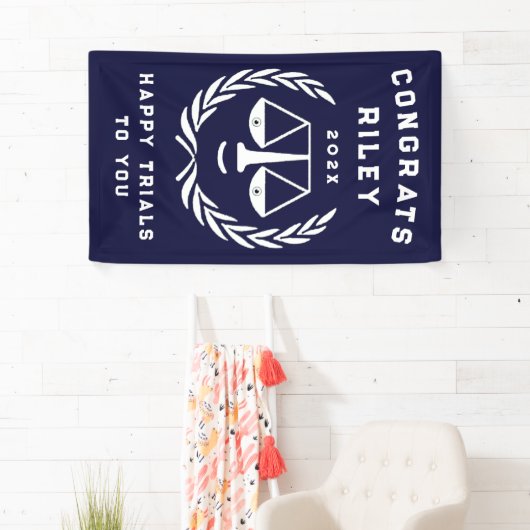 ロースクール卒業おめでとうバナー 横断幕 (インサイチュ)