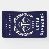 ロースクール卒業おめでとうバナー 横断幕 (横)