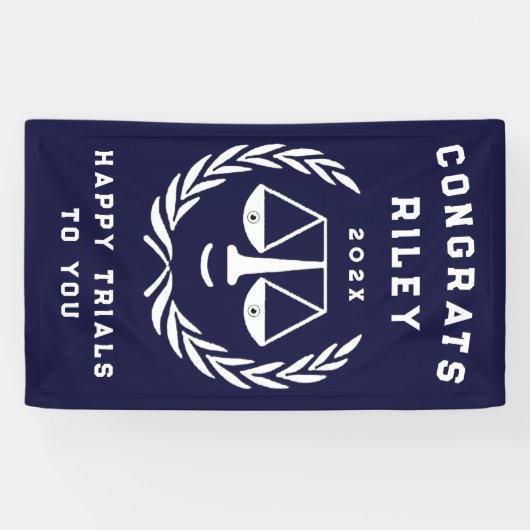 ロースクール卒業おめでとうバナー 横断幕 (横)