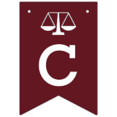 ロースクール卒業おめでとう バンティングフラッグ (第2の旗)