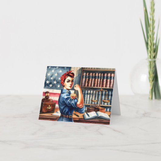 ロースクール卒業カードロージー・ザ・リベッター カード (正面)