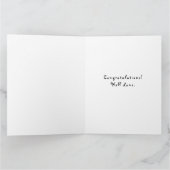 ロースクール卒業カード カード (内部)