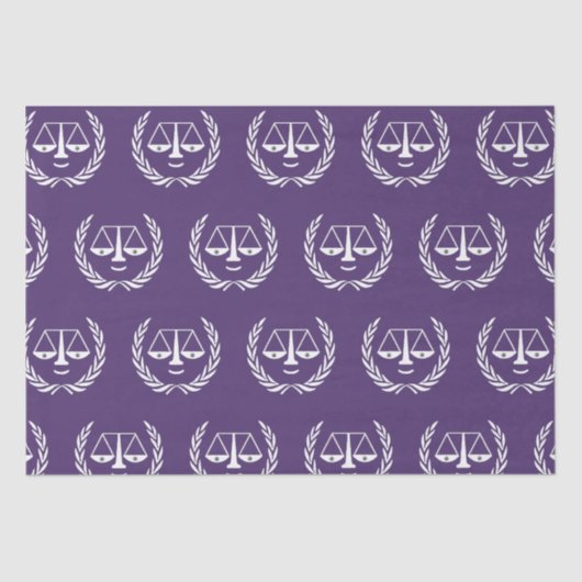 ロースクール卒業ギフトティッシュペーパー 薄葉紙 (正面)