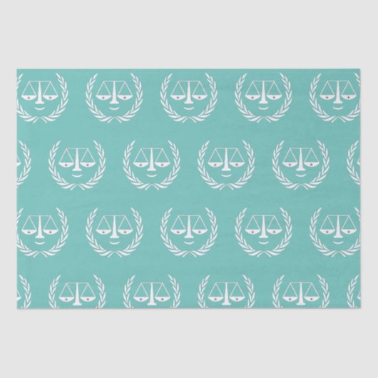 ロースクール卒業ギフトティッシュペーパー 薄葉紙 (正面)