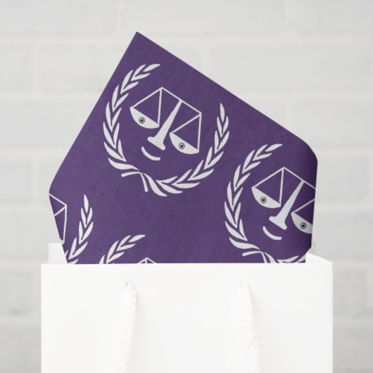 ロースクール卒業ギフトティッシュペーパー 薄葉紙 (ギフトバッグ)