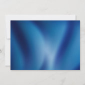 ロースクール卒業シルバーネはかりで測ビーブルー 招待状 (裏面)