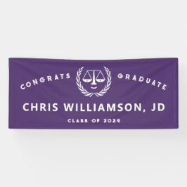 ロースクール卒業バナー 横断幕