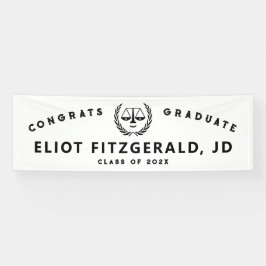 ロースクール卒業バナー 横断幕