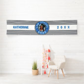 ロースクール卒業パーソナライズされた写真 横断幕 (インサイチュ)