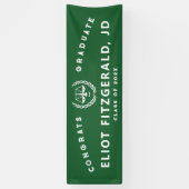 ロースクール卒業パーティバナー 横断幕 (縦)