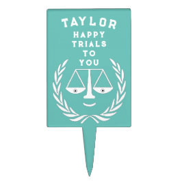 ロースクール卒業パーティーケーキトッパー ケーキピック