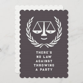 ロースクール卒業党招待状 招待状