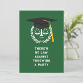 ロースクール卒業党招待状 招待状 (スタンド正面)