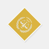 ロースクール卒業党 スタンダードカクテルナプキン (角)