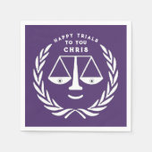 ロースクール卒業党 スタンダードカクテルナプキン (正面)