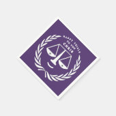 ロースクール卒業党 スタンダードカクテルナプキン (角)