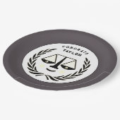 ロースクール卒業党 ペーパープレート (アングル)