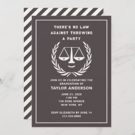 ロースクール卒業党 招待状