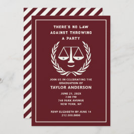 ロースクール卒業党 招待状