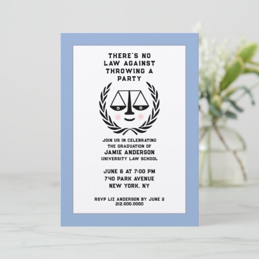 ロースクール卒業党 招待状 (スタンド正面)