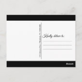 ロースクール卒業名写真ありがとう ポストカード (裏面)