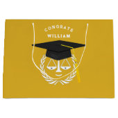 ロースクール卒業弁護士大抱き枕 ラージペーパーバッグ (正面)