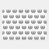 ロースクール卒業弁護士弁護士 ラッピングペーパーシート (正面)