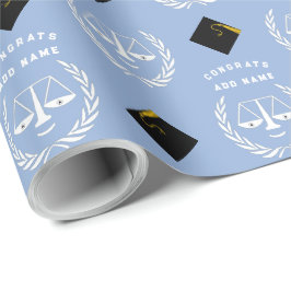 ロースクール卒業式ギフトラッピング紙 ラッピングペーパー