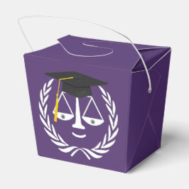 ロースクール卒業式 弁護士 パーティーファバー箱 フェイバーボックス