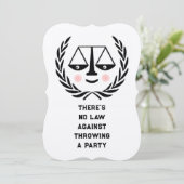 ロースクール卒業招待状 招待状 (スタンド正面)