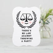 ロースクール卒業招待状 招待状 (スタンド正面)